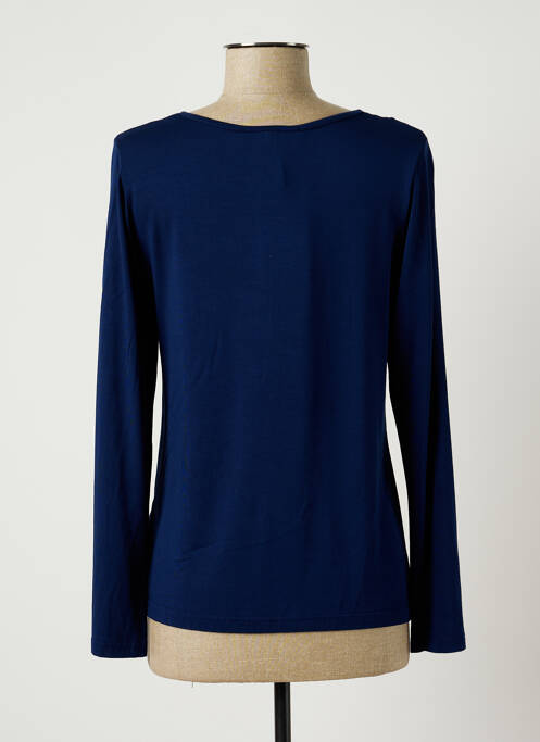 T-shirt bleu QUATRE VINGT JOURS pour femme