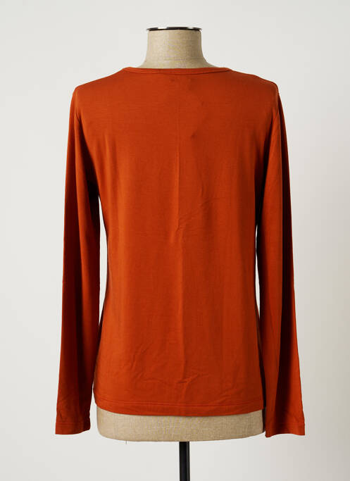T-shirt orange TELMAIL pour femme