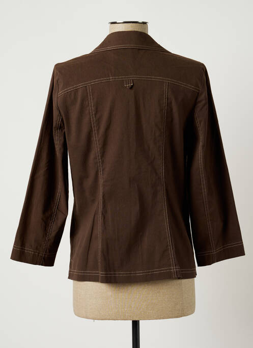 Veste casual marron TELMAIL pour femme