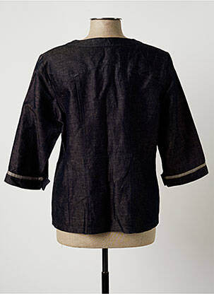 Veste en jean fermeture boutonnée sur le devant bleu CHRISTIAN MARRY femme