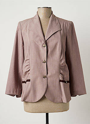 Blazer fausses poches rose CHRISTIAN MARRY femme