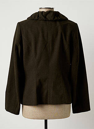 Manteau court poches sans capuche vert LEWINGER femme
