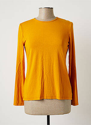 T-shirt manches longues manches longues jaune TELMAIL femme