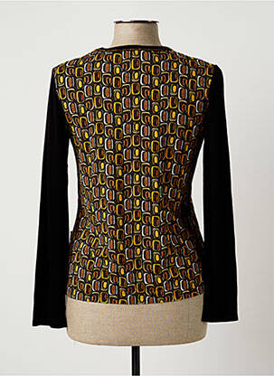 Top stretch manches longues marron TELMAIL femme