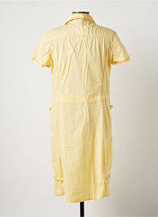 Robe mi-longue jaune LEWINGER pour femme seconde vue