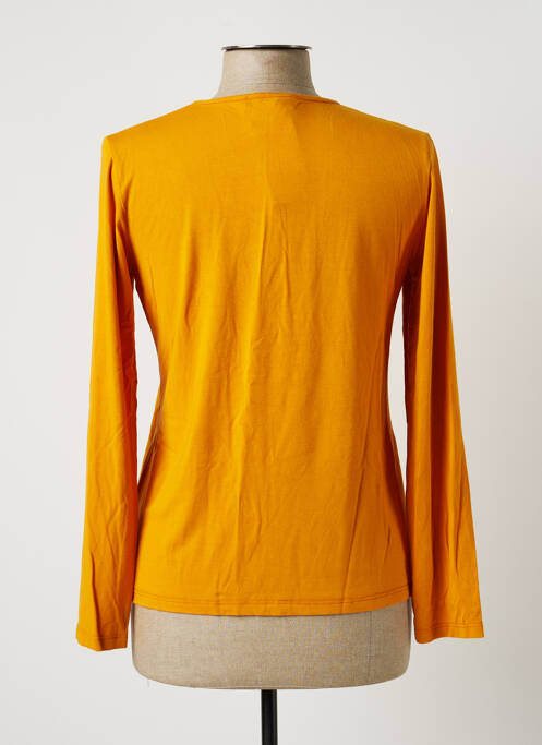 T-shirt manches longues manches longues jaune TELMAIL femme