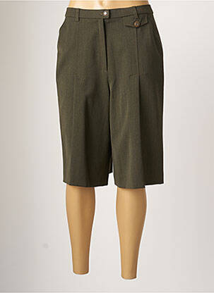 Bermuda taille élastique taille normale vert KARTING femme