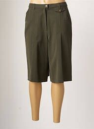 Bermuda taille élastique taille normale vert KARTING femme