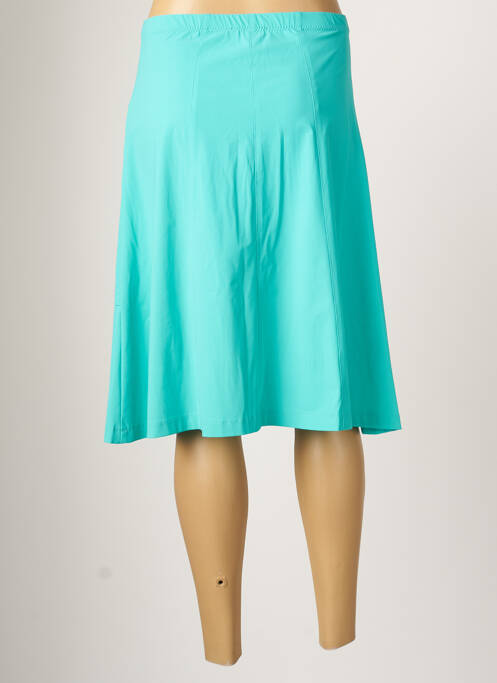 Jupe mi-longue bleu CHRISTIAN MARRY pour femme