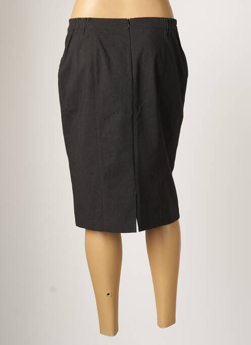 Jupe mi-longue gris TELMAIL pour femme
