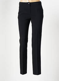 Pantalon droit stretch taille normale noir NOMINAL femme