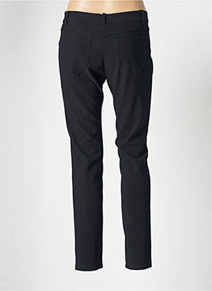 Pantalon slim stretch taille normale noir PAZ TORRAS femme