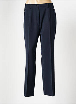 Pantalon droit taille élastique taille normale bleu RICHY femme