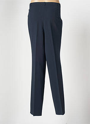 Pantalon droit taille élastique taille normale bleu CHRISTIAN MARRY femme