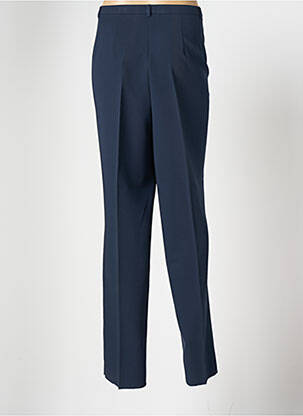 Pantalon droit stretch taille normale bleu CHRISTIAN MARRY femme