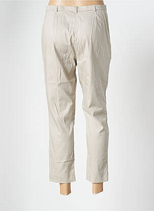 Pantalon 7/8 stretch taille normale beige CHRISTIAN MARRY femme