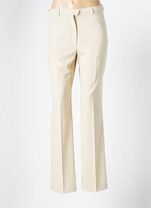 Pantalon droit beige SYM pour femme