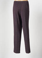 Pantalon droit violet GRIFFON pour femme seconde vue