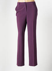 Pantalon droit violet NOMINAL pour femme seconde vue