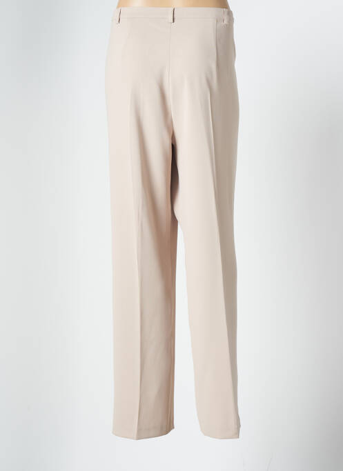 Pantalon droit beige LEWINGER pour femme