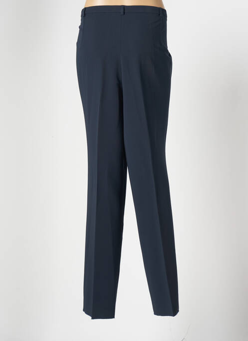 Pantalon droit bleu CHRISTIAN MARRY pour femme