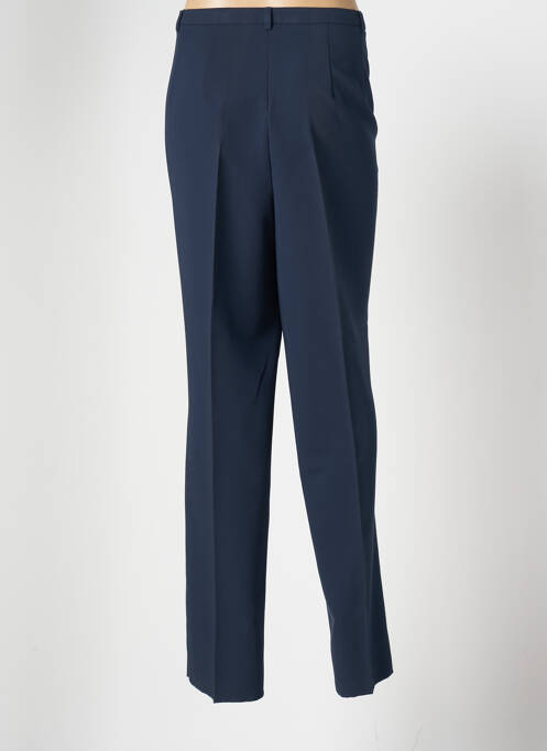 Pantalon droit bleu CHRISTIAN MARRY pour femme
