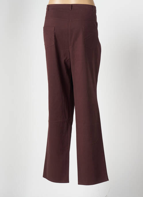 Pantalon droit marron #144894 pour femme