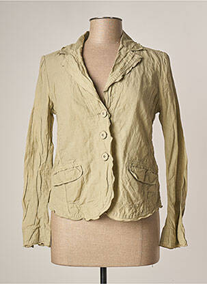 Blazer poches vert PAUL DAVID BENSON femme
