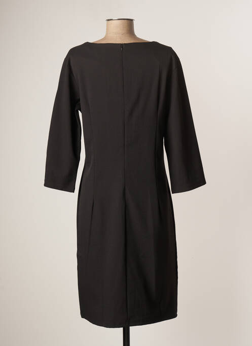 Robe mi-longue noir MISS & MAX pour femme