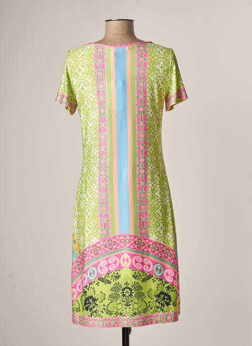 Robe mi-longue vert MALVIN pour femme