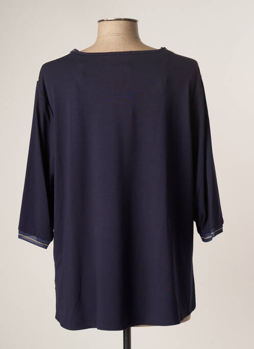 Top bleu AN II VITO pour femme