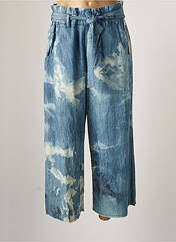 Pantalon 7/8 bleu ME369 pour femme seconde vue