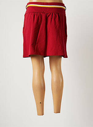 Jupe courte poches rouge BLUTSGESCHWISTER femme
