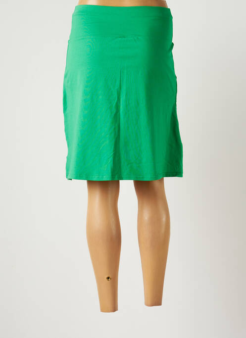 Jupe mi-longue vert BLUTSGESCHWISTER pour femme