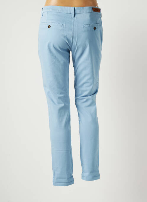 Pantalon chino bleu REIKO pour femme