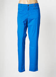 Pantalon slim stretch taille normale bleu COUTURIST femme