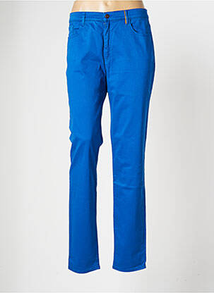 Pantalon slim stretch taille normale bleu COUTURIST femme