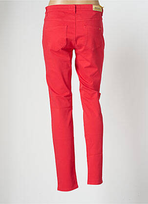 Pantalon slim stretch taille normale rouge COUTURIST femme