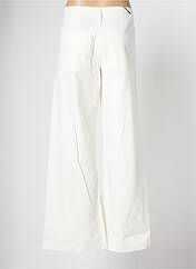 Pantalon large beige SKFK pour femme seconde vue
