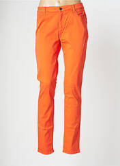 Pantalon slim orange COUTURIST pour femme seconde vue