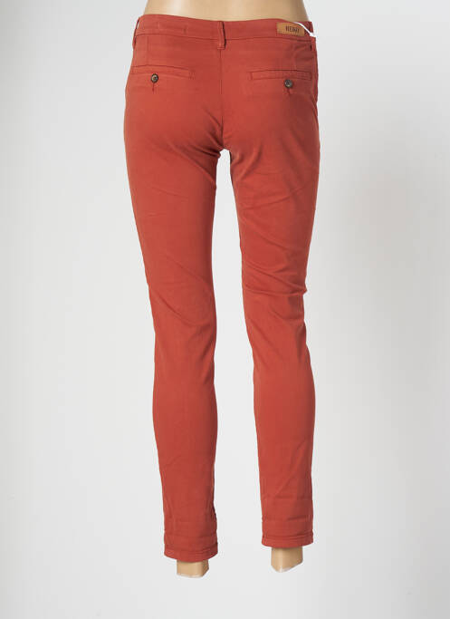 Pantalon chino orange REIKO pour femme