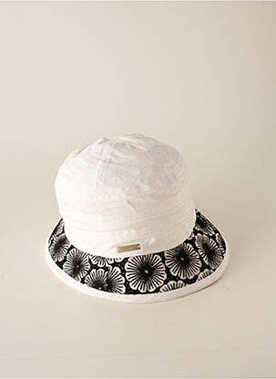 Chapeau blanc SEEBERGER pour femme