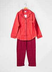 Pyjama orange ROSE POMME pour femme seconde vue