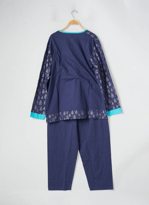 Pyjama tissage jersey bleu ROSE POMME femme