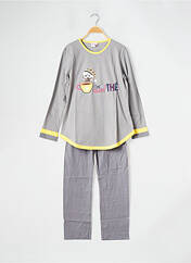 Pyjama gris ROSE POMME pour femme seconde vue