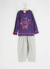 Pyjama violet ROSE POMME pour fille seconde vue