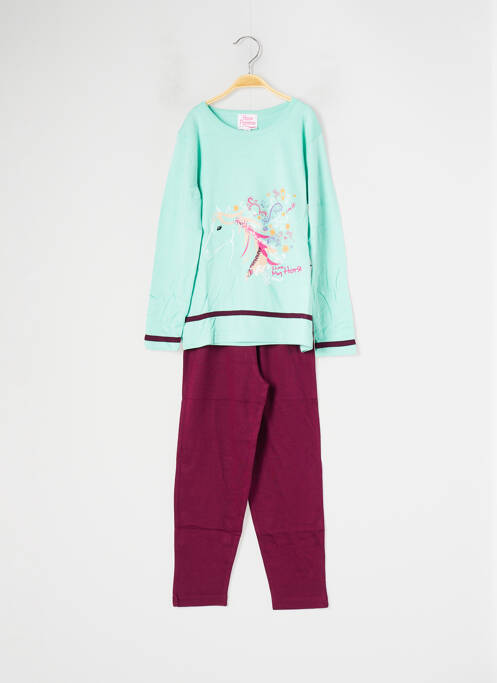 Pyjama violet ROSE POMME pour fille