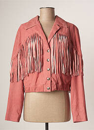 Blouson poches rose ROSE GARDEN femme
