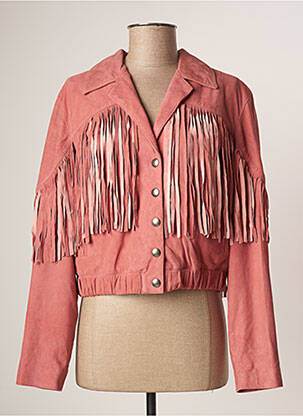 Blouson poches rose ROSE GARDEN femme