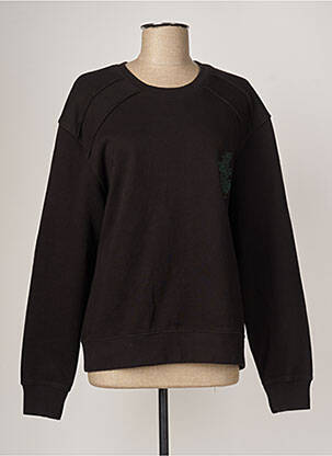 Sweat-shirt noir ROSE GARDEN pour femme